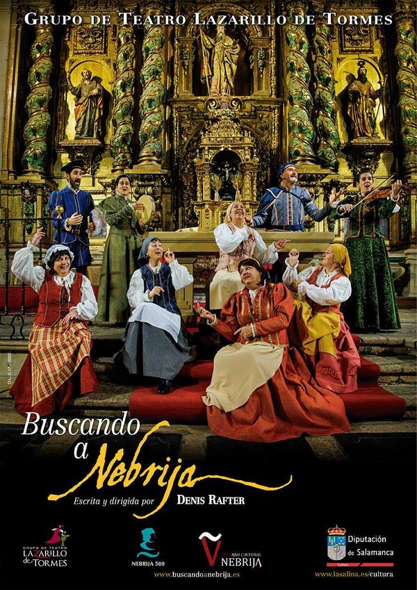 Cartel de «Buscando a Nebrija»