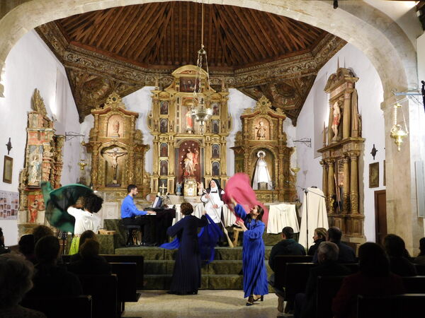 En la iglesia de La Degollación de San Juan Bautista de Puebla de Yeltes