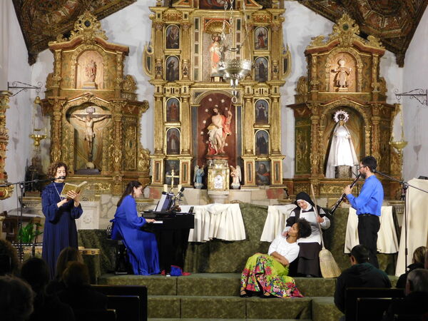 En la iglesia de La Degollación de San Juan Bautista de Puebla de Yeltes