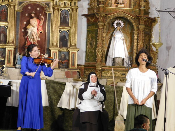 En la iglesia de La Degollación de San Juan Bautista de Puebla de Yeltes
