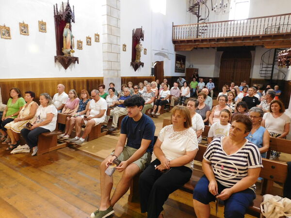 En la iglesia de La Purísima en Aldehuela de Yeltes.
