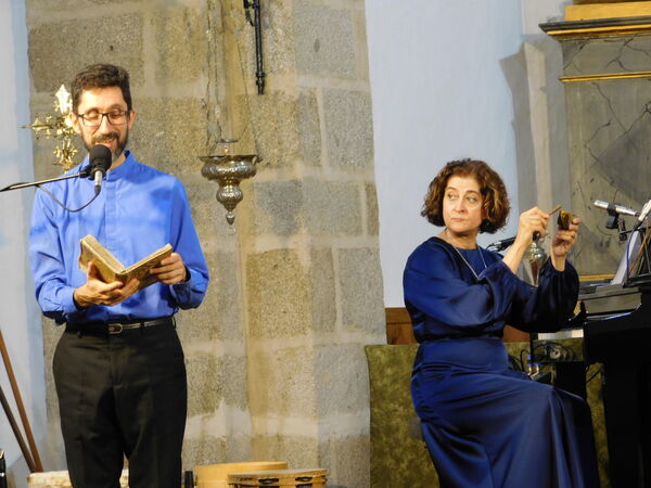 En la iglesia de La Purísima en Aldehuela de Yeltes.