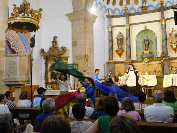 En la iglesia de La Purísima en Aldehuela de Yeltes.
