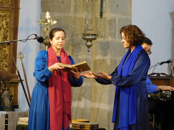 En la iglesia de La Purísima en Aldehuela de Yeltes.