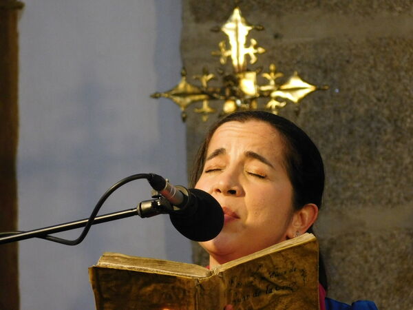 En la iglesia de La Purísima en Aldehuela de Yeltes.