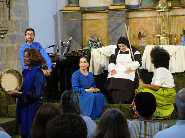 En la iglesia de La Purísima en Aldehuela de Yeltes.