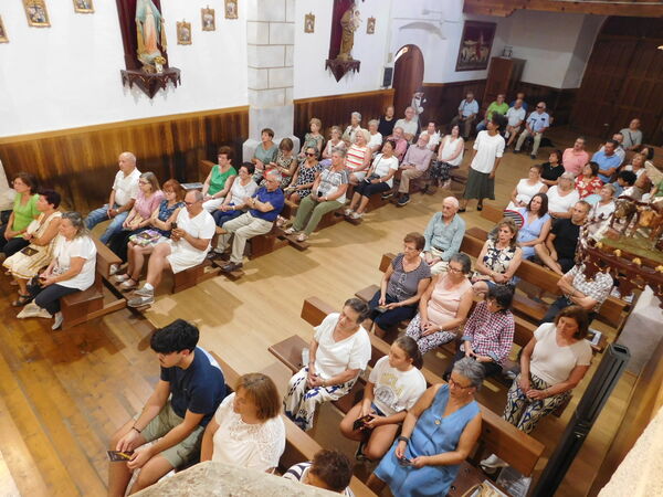 En la iglesia de La Purísima en Aldehuela de Yeltes.