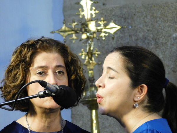 En la iglesia de La Purísima en Aldehuela de Yeltes.