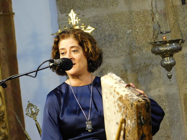 En la iglesia de La Purísima en Aldehuela de Yeltes.