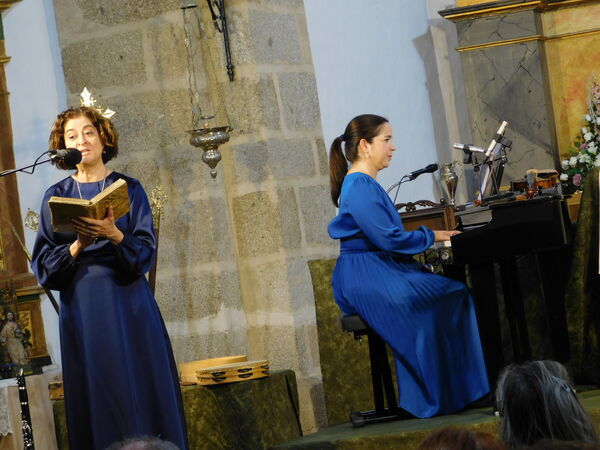 En la iglesia de La Purísima en Aldehuela de Yeltes.
