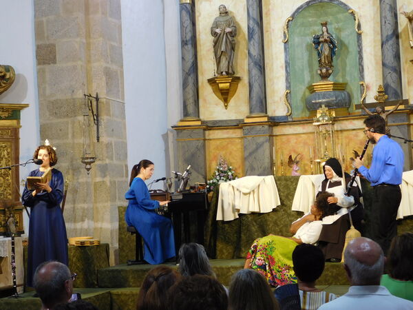 En la iglesia de La Purísima en Aldehuela de Yeltes.