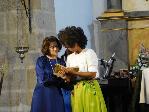 En la iglesia de La Purísima en Aldehuela de Yeltes.