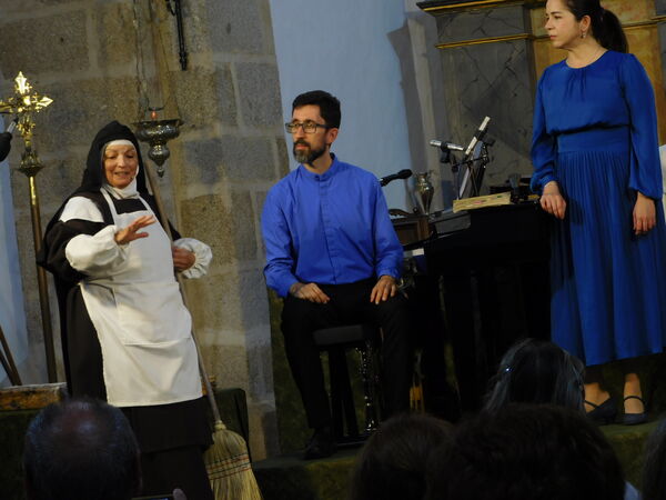 En la iglesia de La Purísima en Aldehuela de Yeltes.