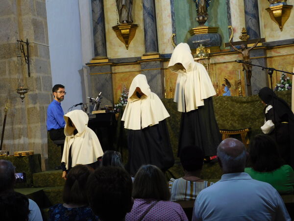 En la iglesia de La Purísima en Aldehuela de Yeltes.