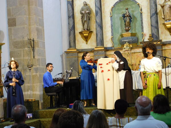 En la iglesia de La Purísima en Aldehuela de Yeltes.