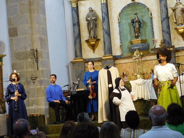 En la iglesia de La Purísima en Aldehuela de Yeltes.