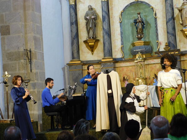 En la iglesia de La Purísima en Aldehuela de Yeltes.