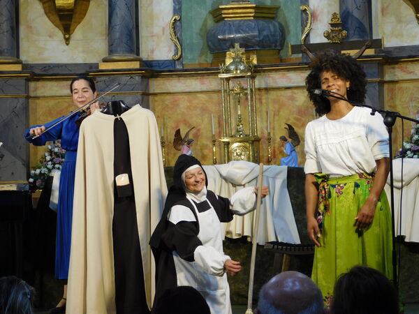 En la iglesia de La Purísima en Aldehuela de Yeltes.