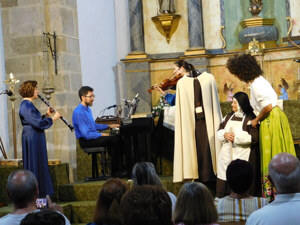 En la iglesia de La Purísima en Aldehuela de Yeltes.