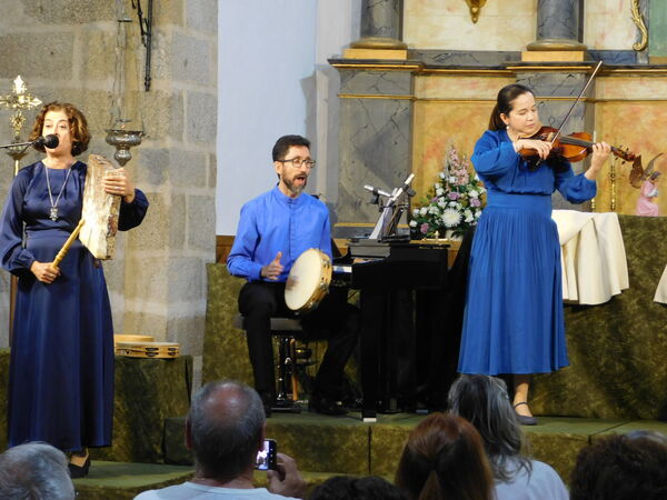 En la iglesia de La Purísima en Aldehuela de Yeltes.