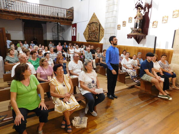 En la iglesia de La Purísima en Aldehuela de Yeltes.