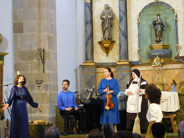 En la iglesia de La Purísima en Aldehuela de Yeltes.