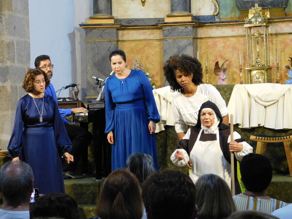 En la iglesia de La Purísima en Aldehuela de Yeltes.