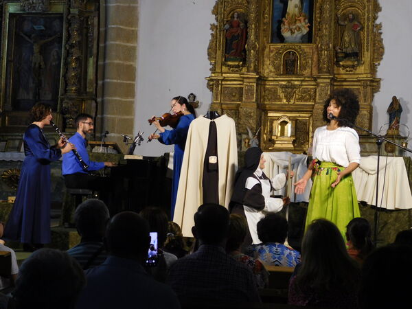 En la iglesia de Nuestra Señora de la Asunción de Berrocal de Salvatierra