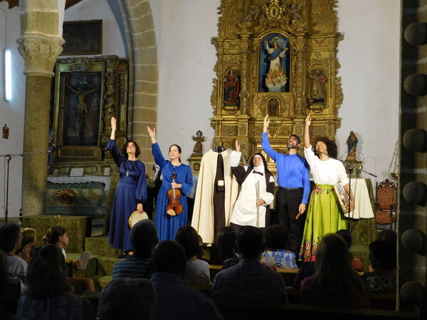 En la iglesia de Nuestra Señora de la Asunción de Berrocal de Salvatierra