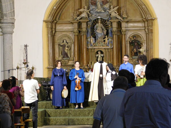 En la iglesia de Nuestra Señora de la Asunción de Cantaracillo