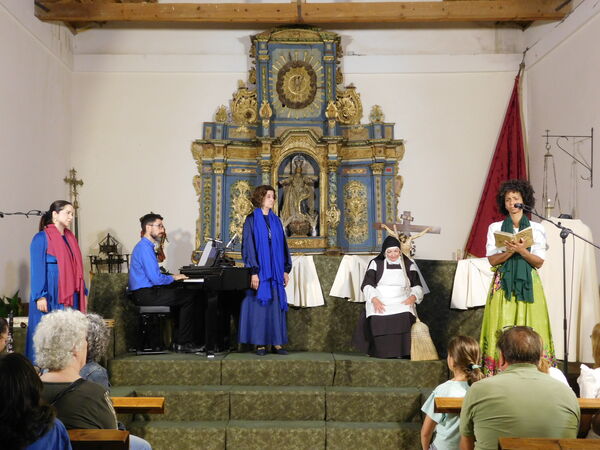 En la iglesia de Nuestra Señora de la Asunción de Carpio-Bernardo