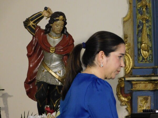 En la iglesia de Nuestra Señora de la Asunción de Carpio-Bernardo
