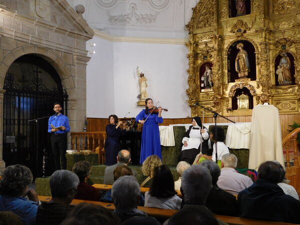 En la iglesia de Nuestra Señora de la Asunción de Tamames