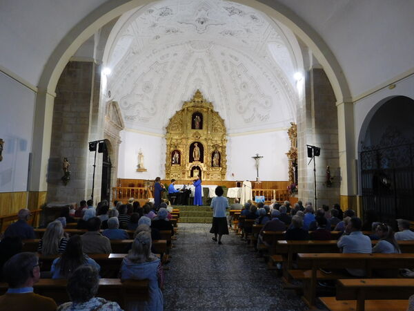 En la iglesia de Nuestra Señora de la Asunción de Tamames