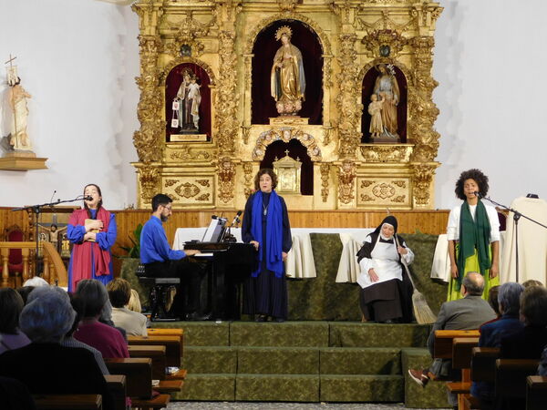 En la iglesia de Nuestra Señora de la Asunción de Tamames
