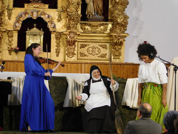 En la iglesia de Nuestra Señora de la Asunción de Tamames