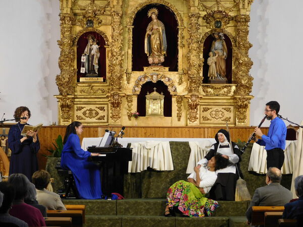 En la iglesia de Nuestra Señora de la Asunción de Tamames
