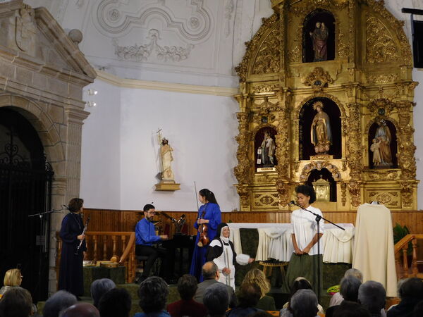En la iglesia de Nuestra Señora de la Asunción de Tamames