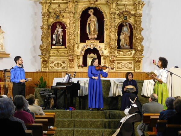 En la iglesia de Nuestra Señora de la Asunción de Tamames