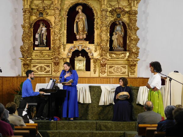 En la iglesia de Nuestra Señora de la Asunción de Tamames