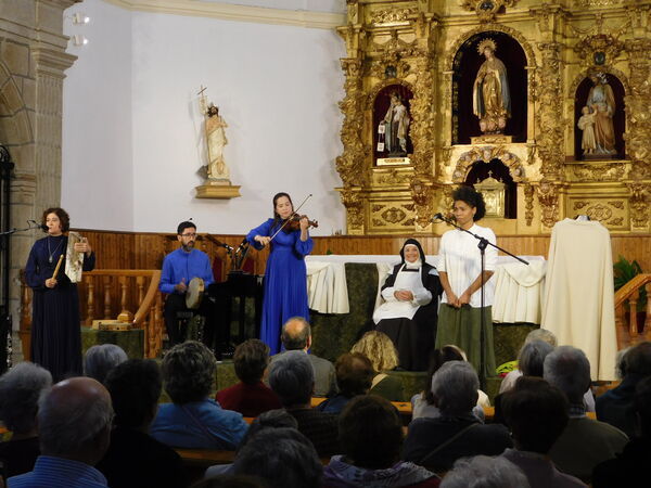 En la iglesia de Nuestra Señora de la Asunción de Tamames