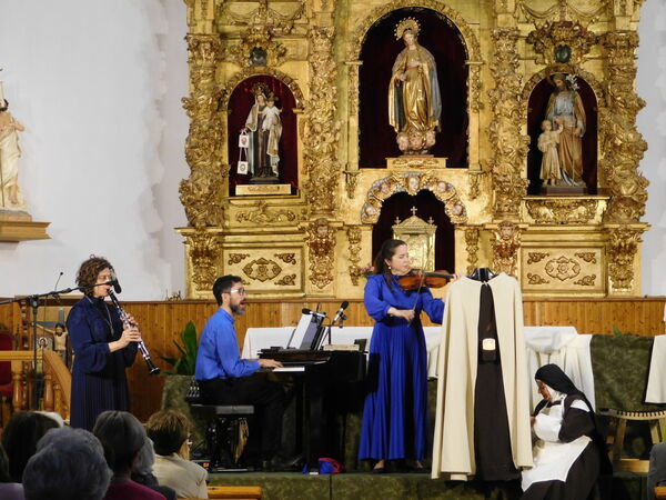 En la iglesia de Nuestra Señora de la Asunción de Tamames