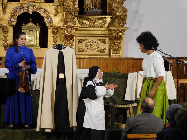En la iglesia de Nuestra Señora de la Asunción de Tamames