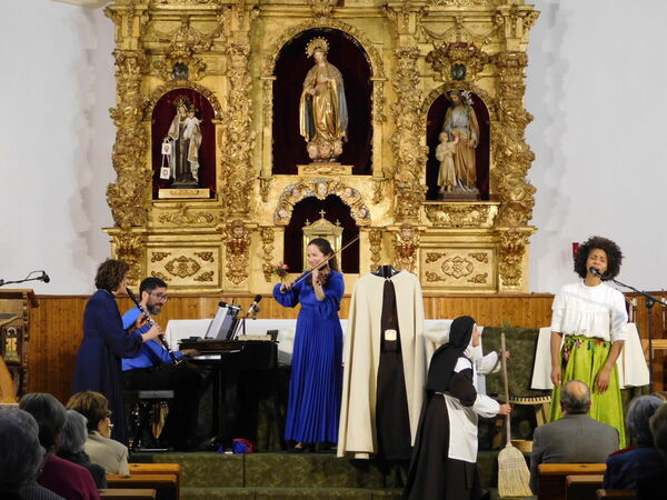 En la iglesia de Nuestra Señora de la Asunción de Tamames