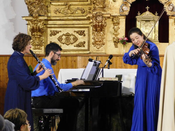 En la iglesia de Nuestra Señora de la Asunción de Tamames