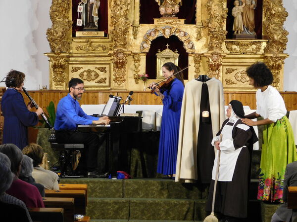 En la iglesia de Nuestra Señora de la Asunción de Tamames
