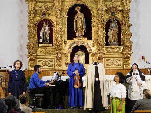 En la iglesia de Nuestra Señora de la Asunción de Tamames