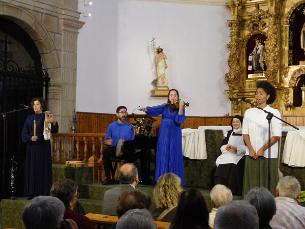 En la iglesia de Nuestra Señora de la Asunción de Tamames