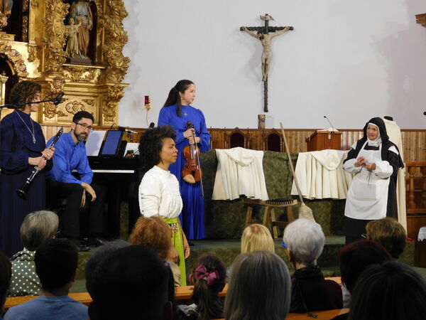 En la iglesia de Nuestra Señora de la Asunción de Tamames