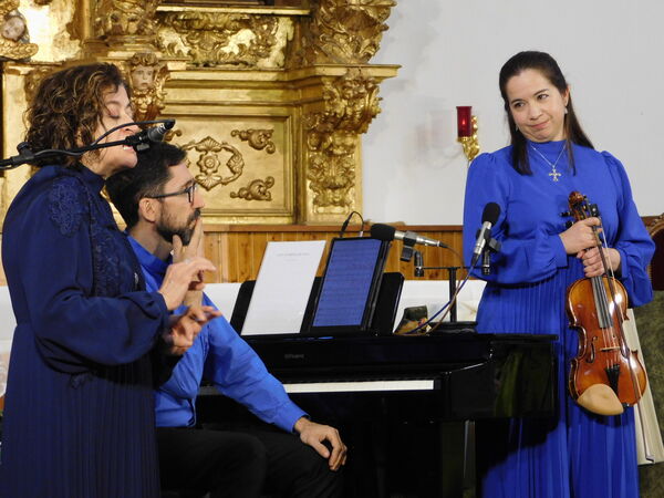 En la iglesia de Nuestra Señora de la Asunción de Tamames